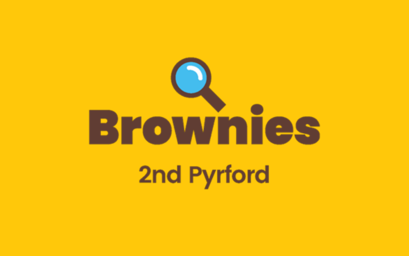 2nd Pyrford Brownies logo