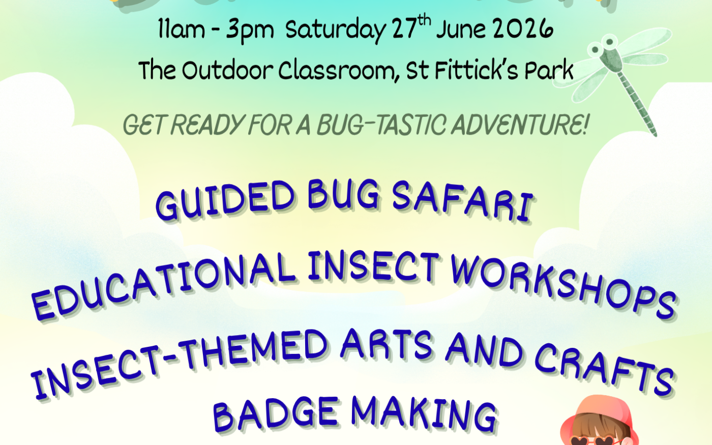 Flyer for Aberdeen Insect Week